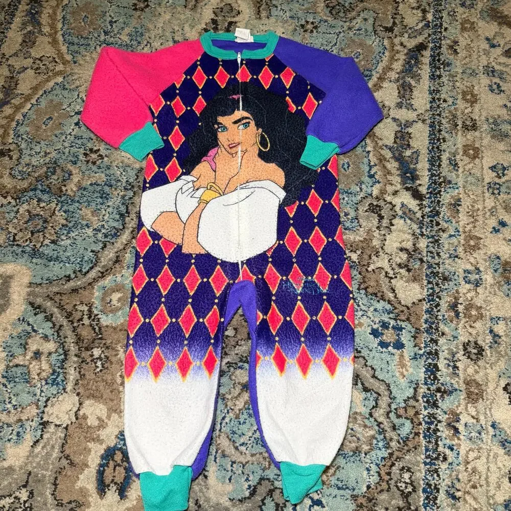 Rare Vintage 1996 Hunchback of Notre Dame PJ